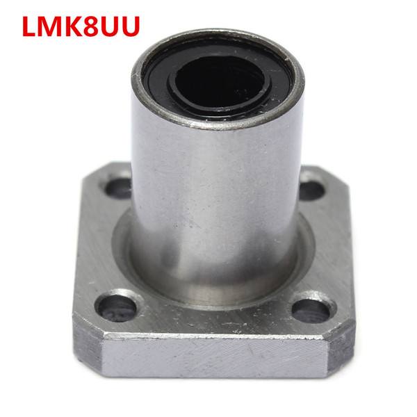 LMK8UU 8mm Square Flange Type Straight Line Linear Bearing - photo 1